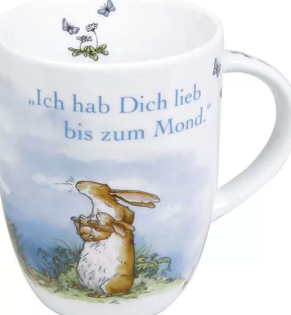 Könitz Porzellan Weißt du eigentlich, wie lieb ich dich hab?<Tasse Ich hab Dich lieb bis zum Mond.